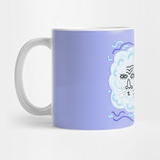 cloud & wind, oil paint Mug